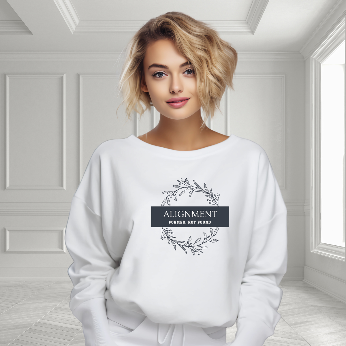 Alignment -Formed, Not Found Crewneck Sweatshirt