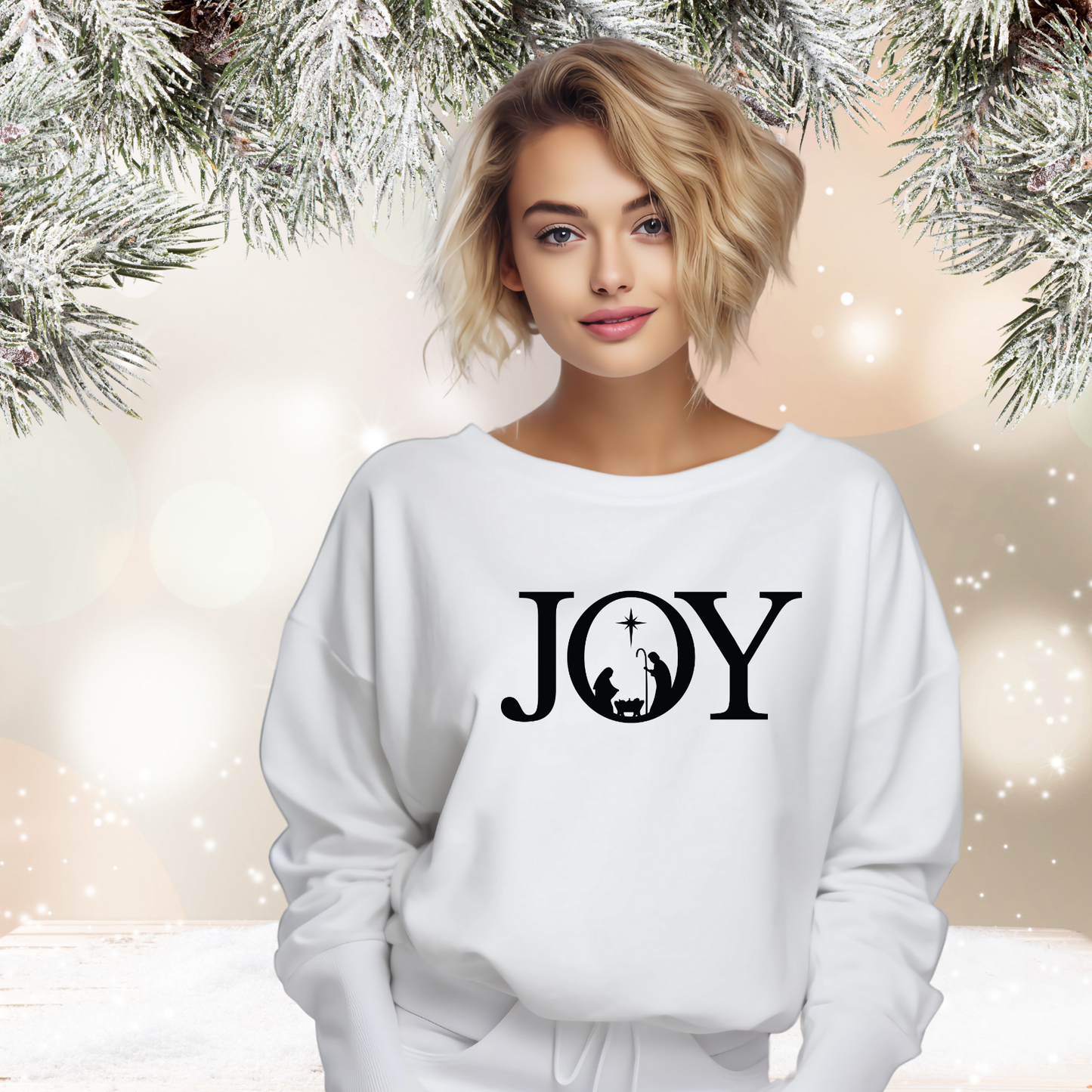 Christmas Joy Crewneck Sweatshirt