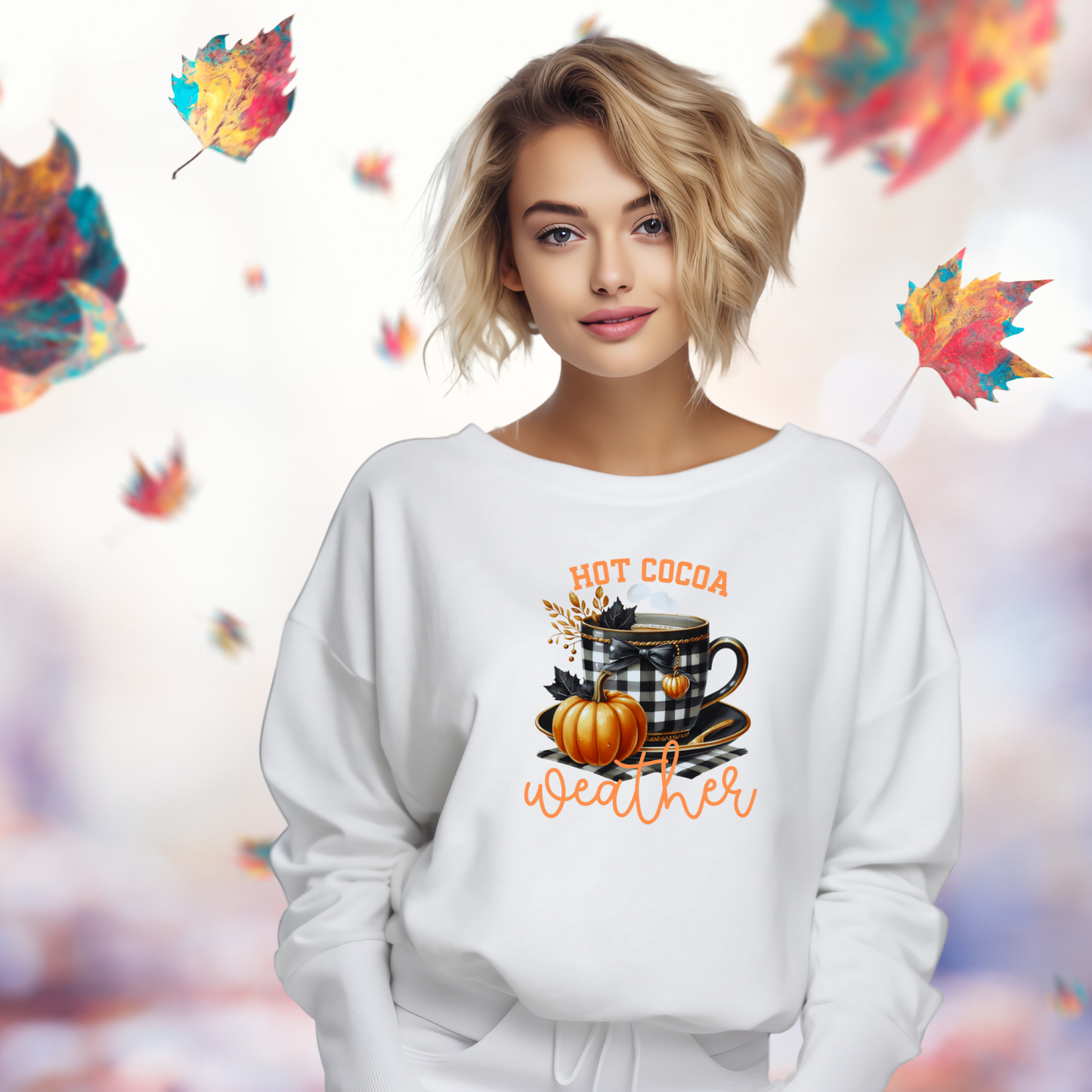 Hot Cocoa Weather Crewneck Sweatshirt