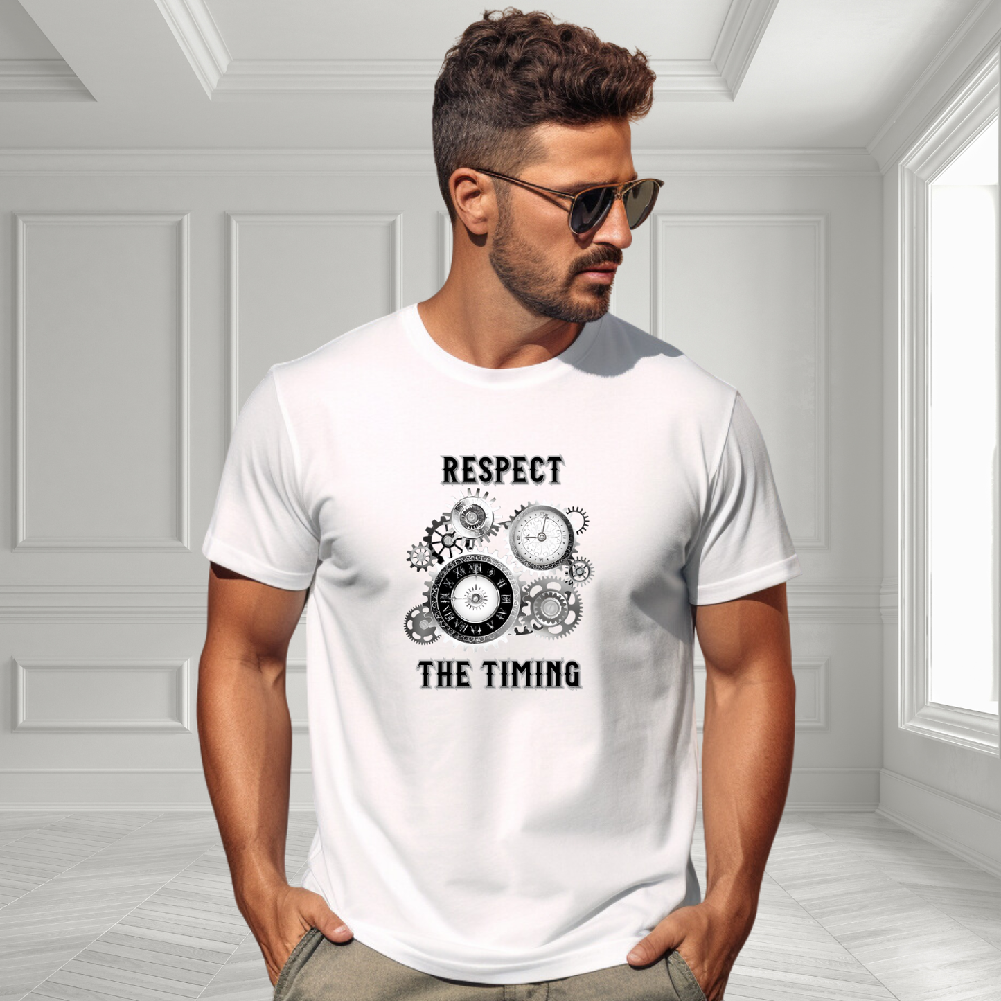Respect The Timing T‑Shirt