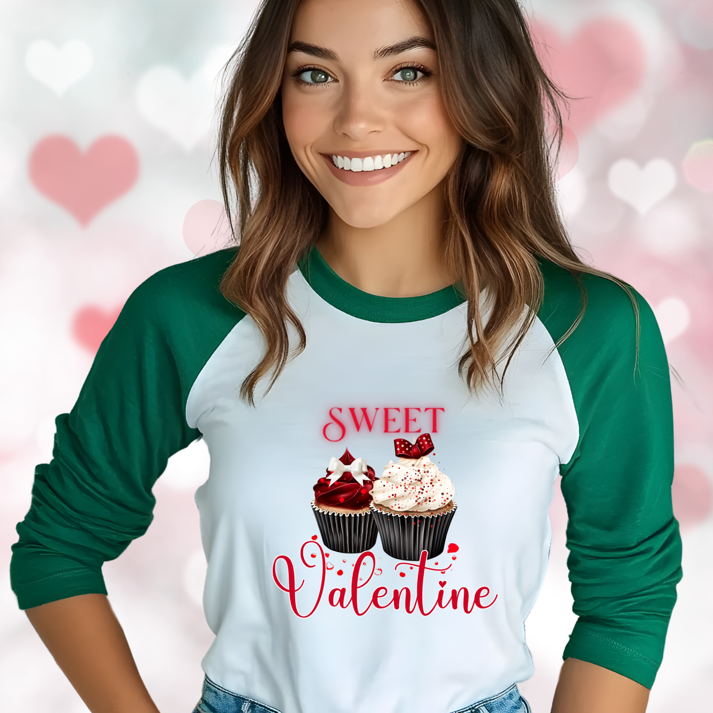 Sweet Valentine Baseball Tee