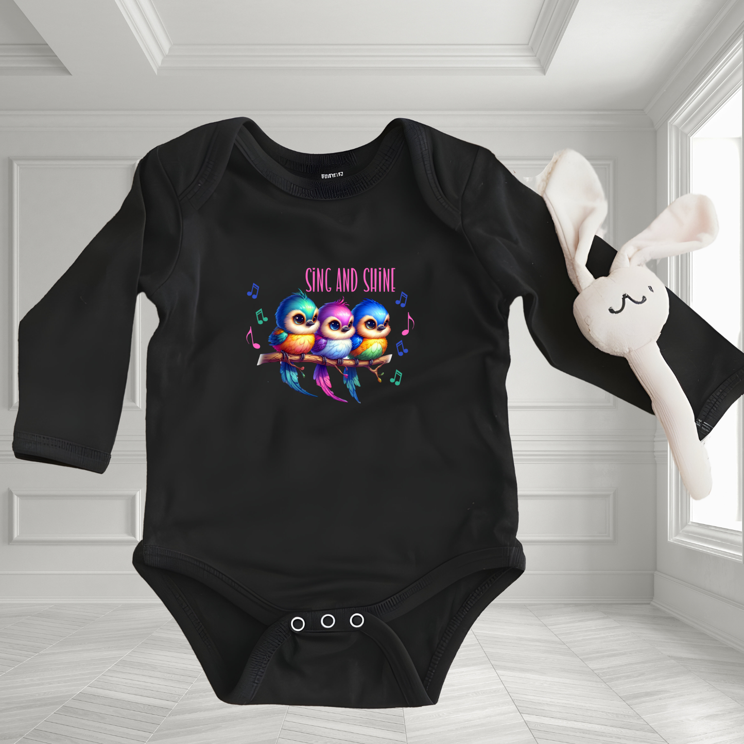 Sing & Shine Infant Long Sleeve Onesie