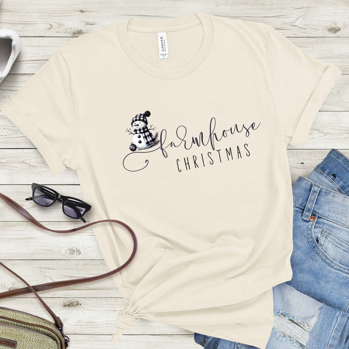 Farmhouse Christmas T-Shirt