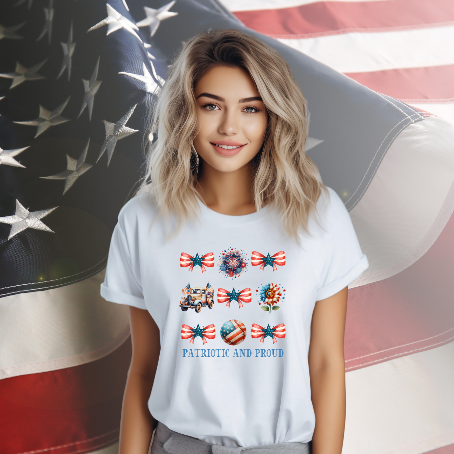 Patriotic And Proud T-Shirt