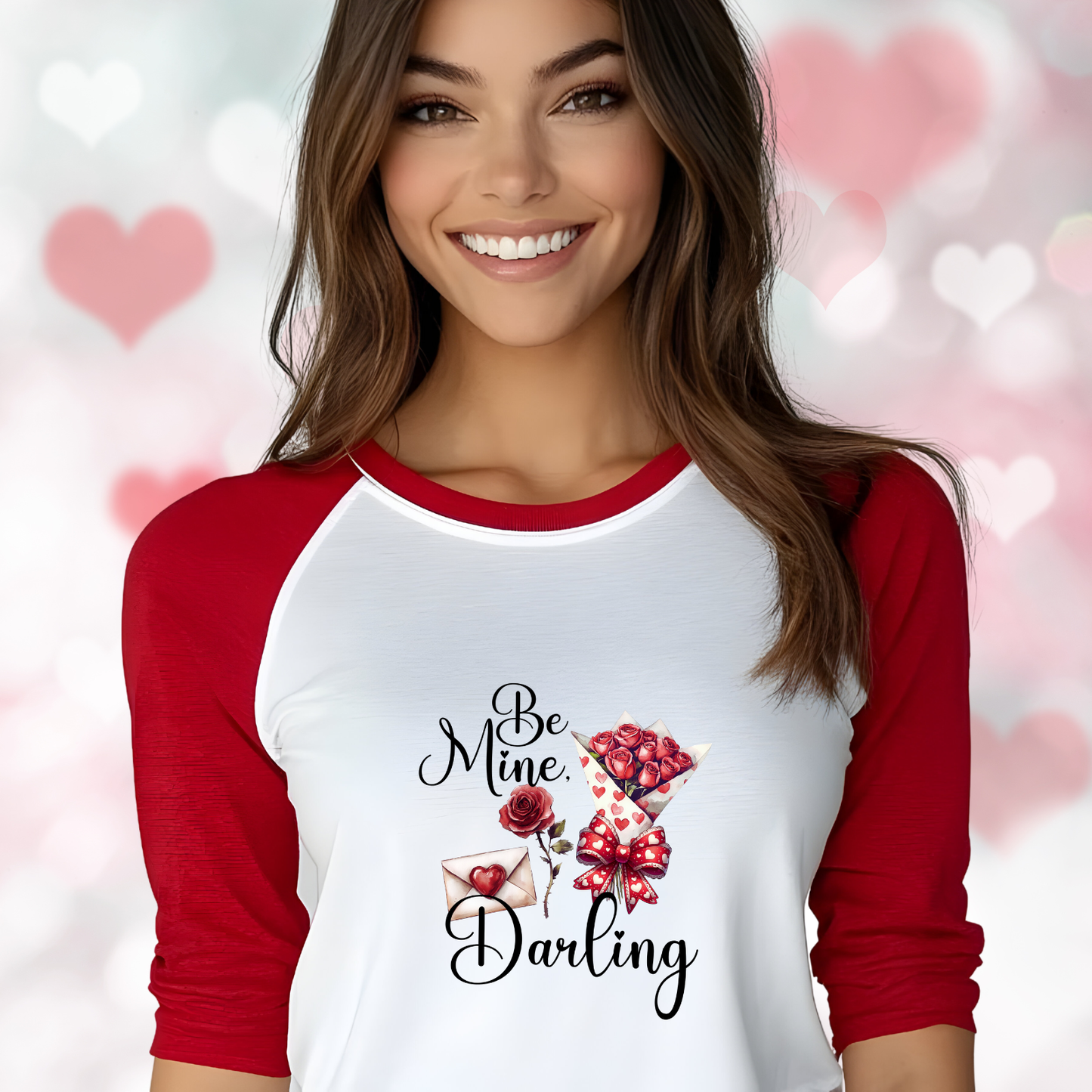 Be Mine, Darling Baseball Tee