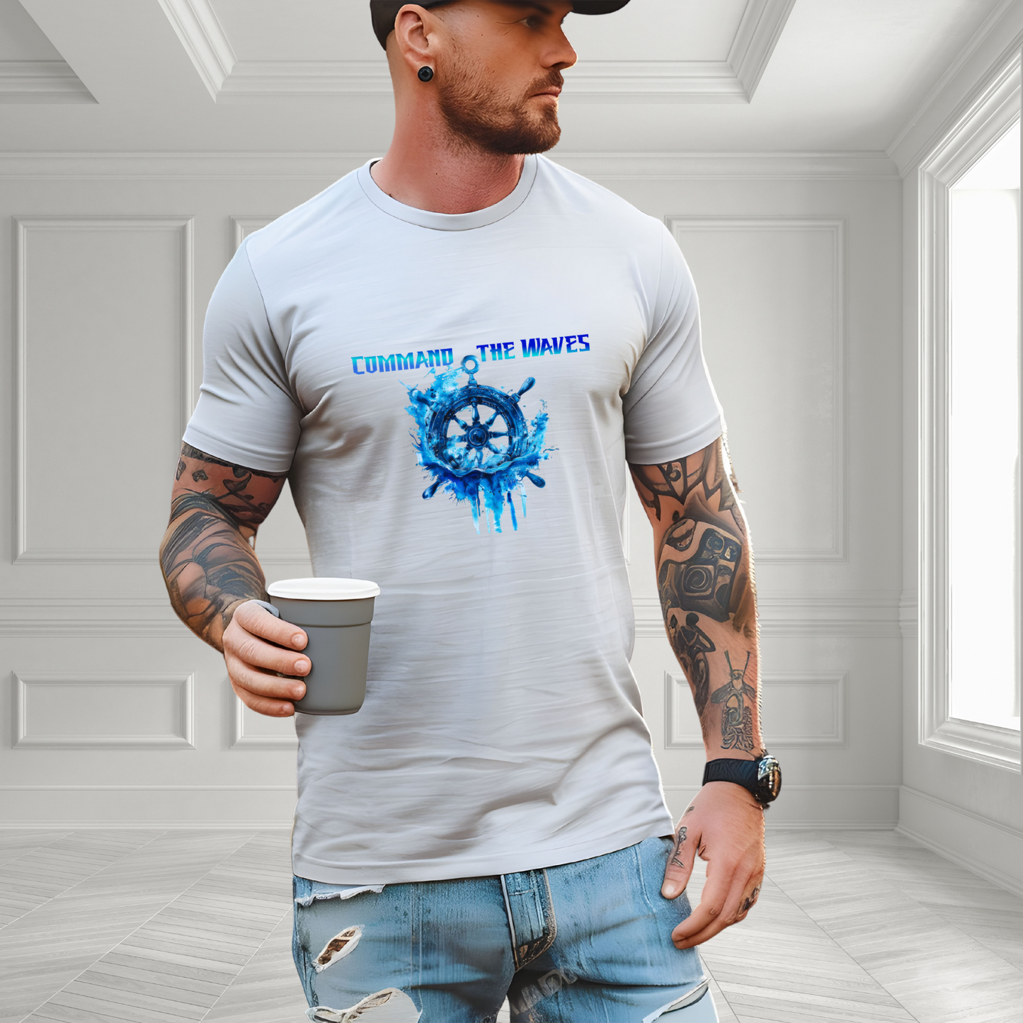 Command the Waves T-Shirt