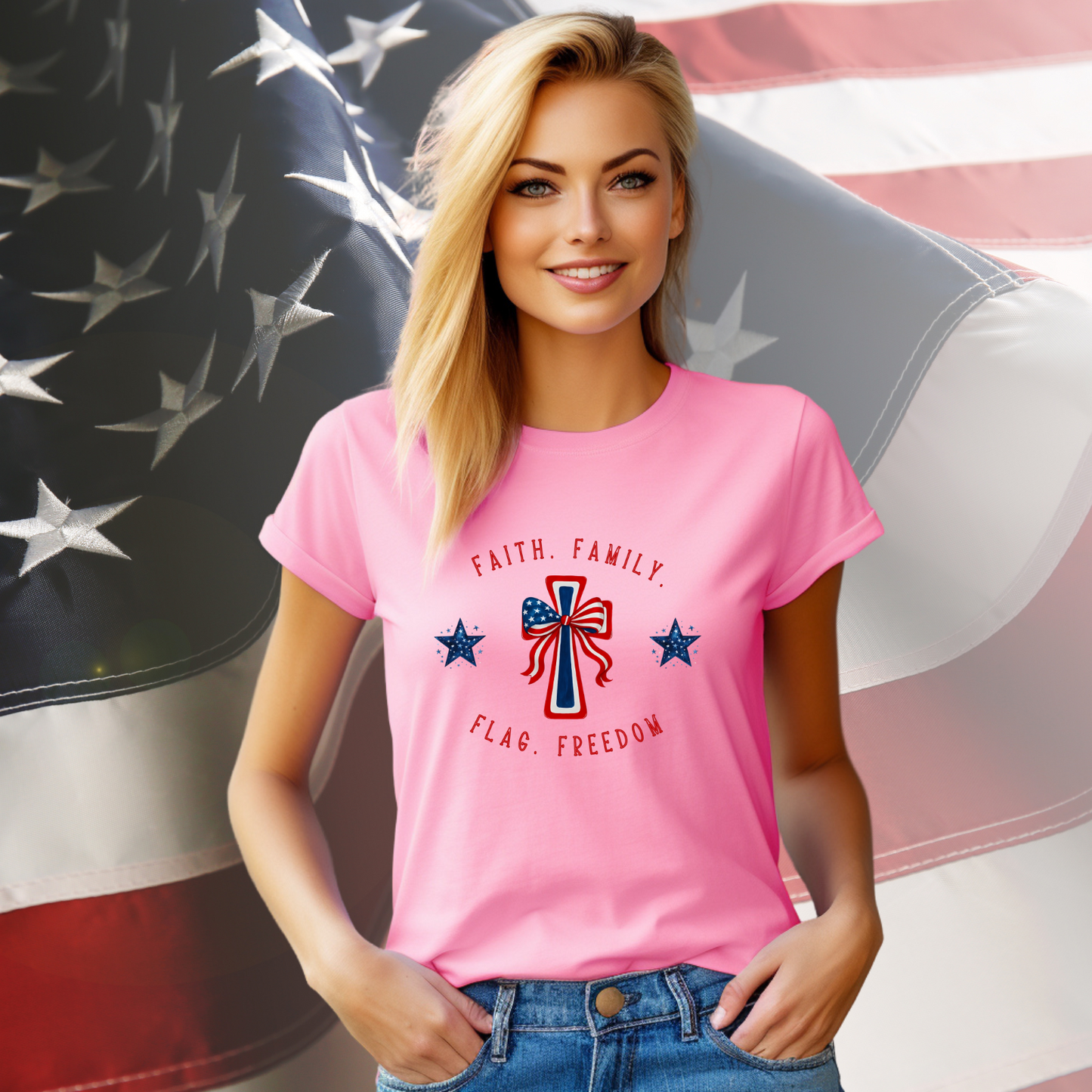 Faith Family Freedom T-Shirt