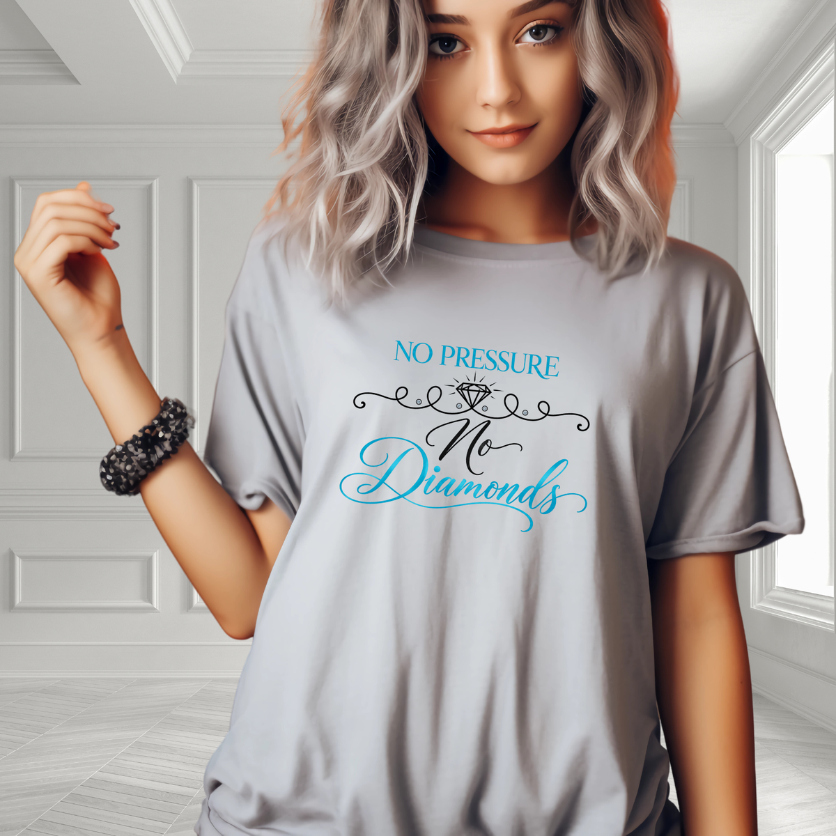 No Pressure No Diamonds T‑Shirt