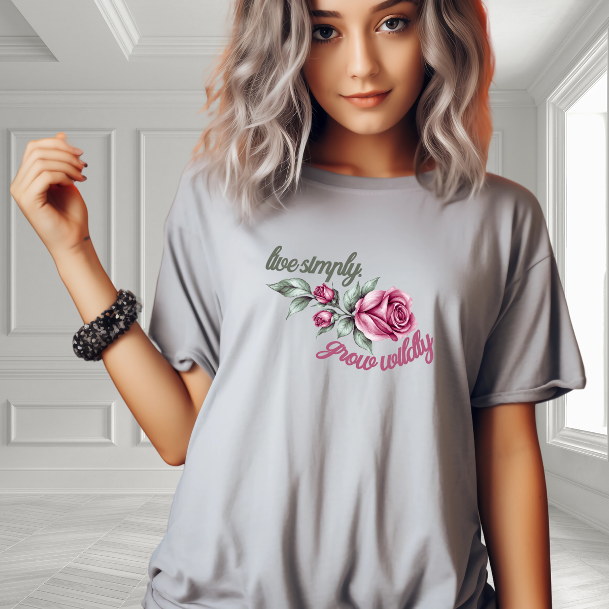 Live Simply, Grow Wildly T-Shirt