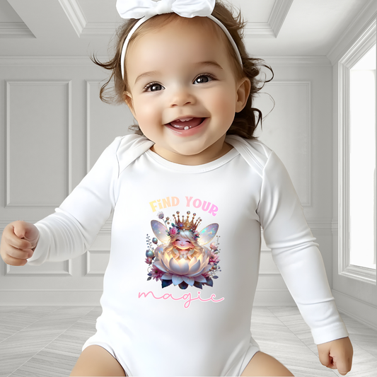 Find Your Magic Infant Long Sleeve Onesie