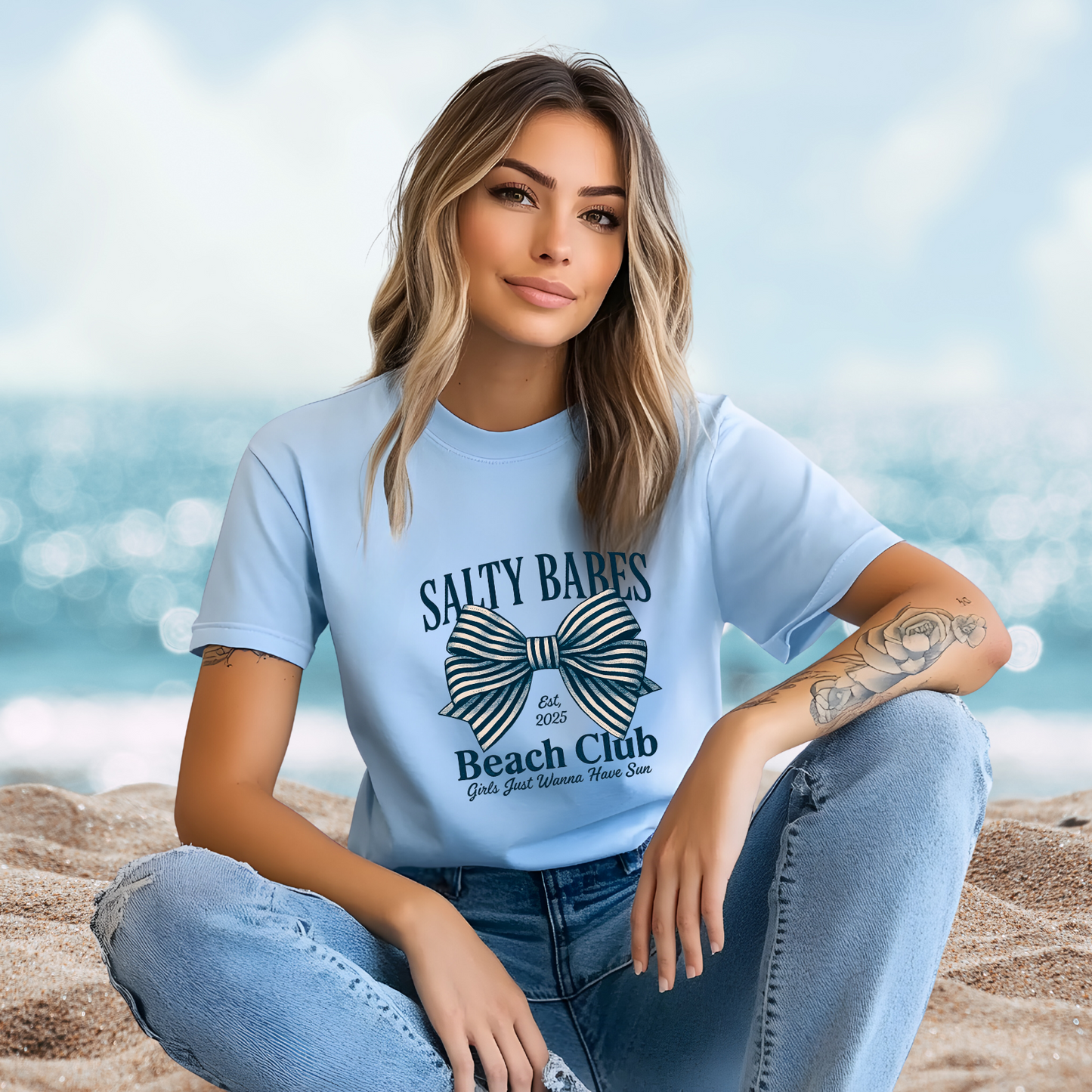 Salty Babes Beach Club T-Shirt