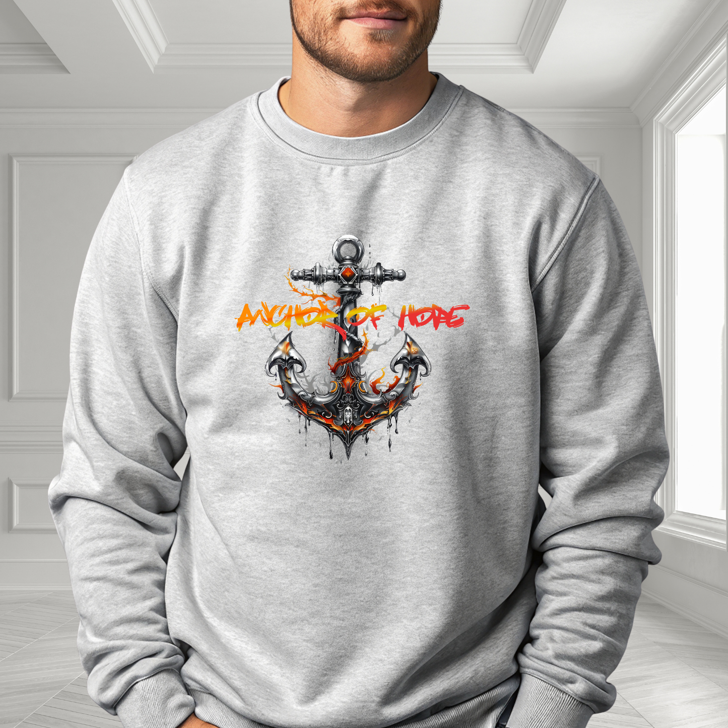 Anchor Of Hope Crewneck Sweatshirt