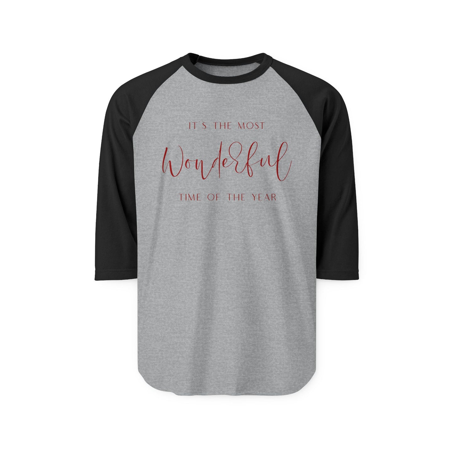 Most Wonderful Time Of The Year Baseball Tee