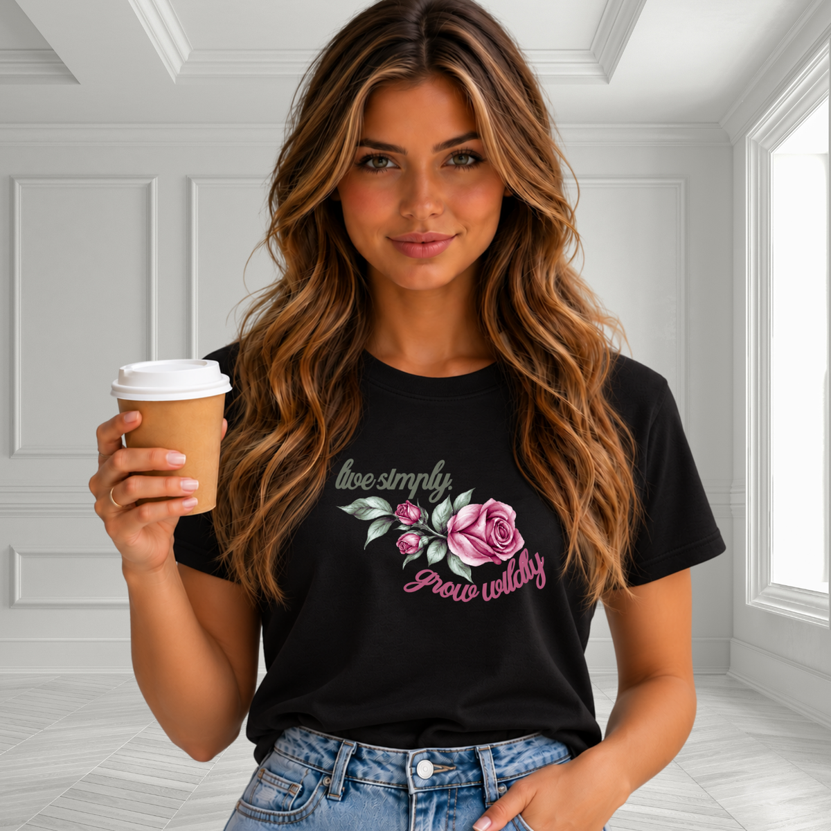 Live Simply, Grow Wildly T-Shirt