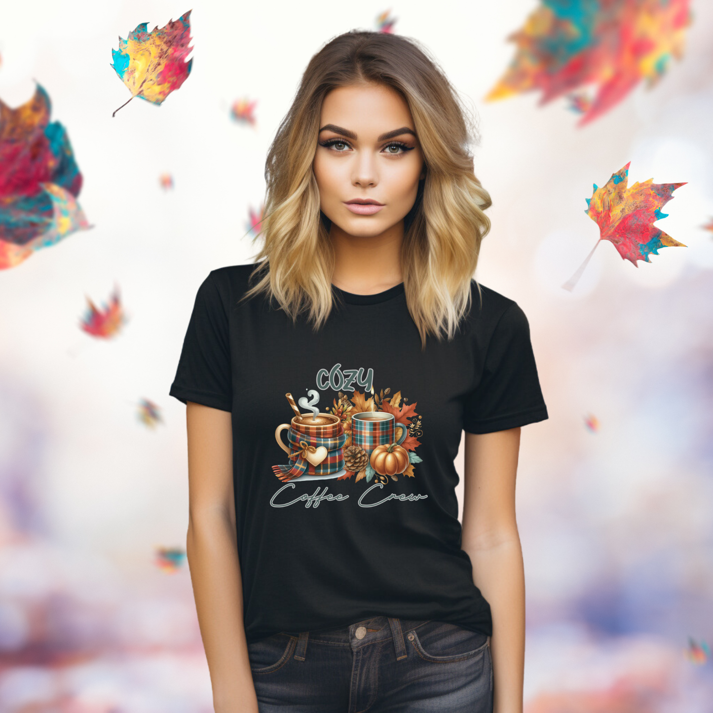 Cozy Coffee Crew T-Shirt
