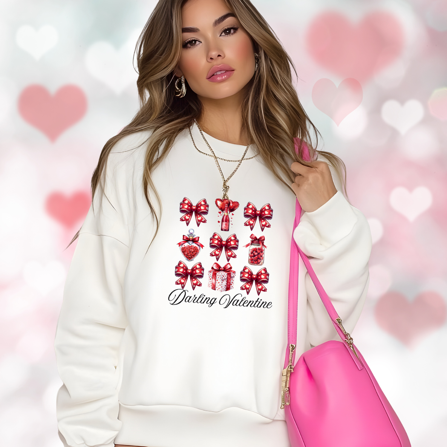 Darling Valentine Crewneck Sweatshirt