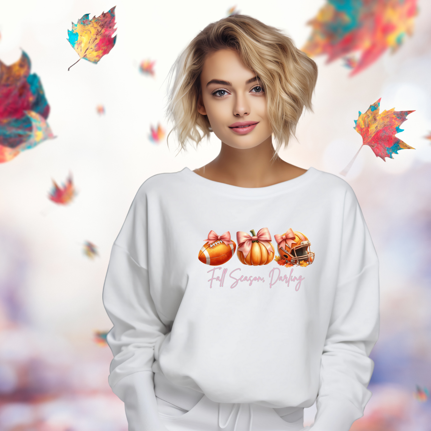 Fall Season Darling Crewneck Sweatshirt
