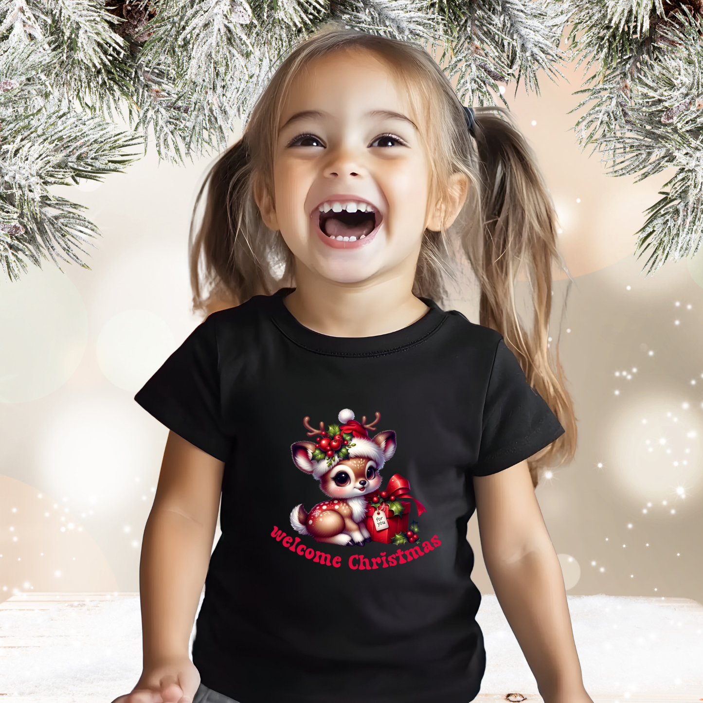Welcome Christmas Kids T-Shirt