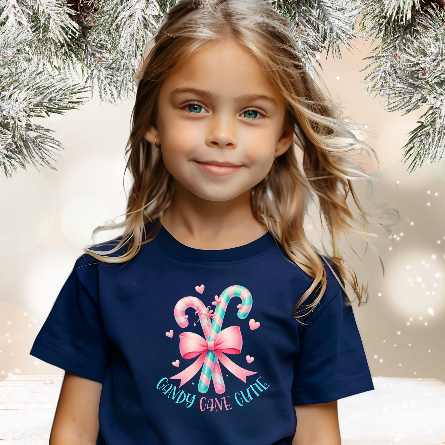Candy Cane Cutie Kid’s T-Shirt