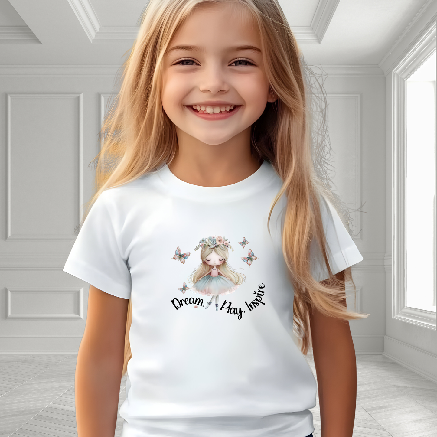 Dream, Play, Inspire Kid's T-Shirt