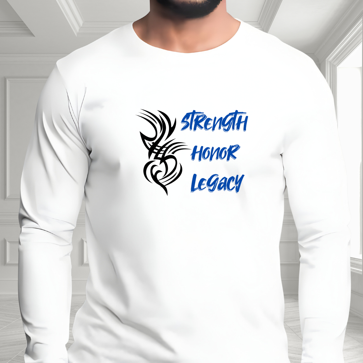 Strength, Honor, Legacy Long Sleeve Tee