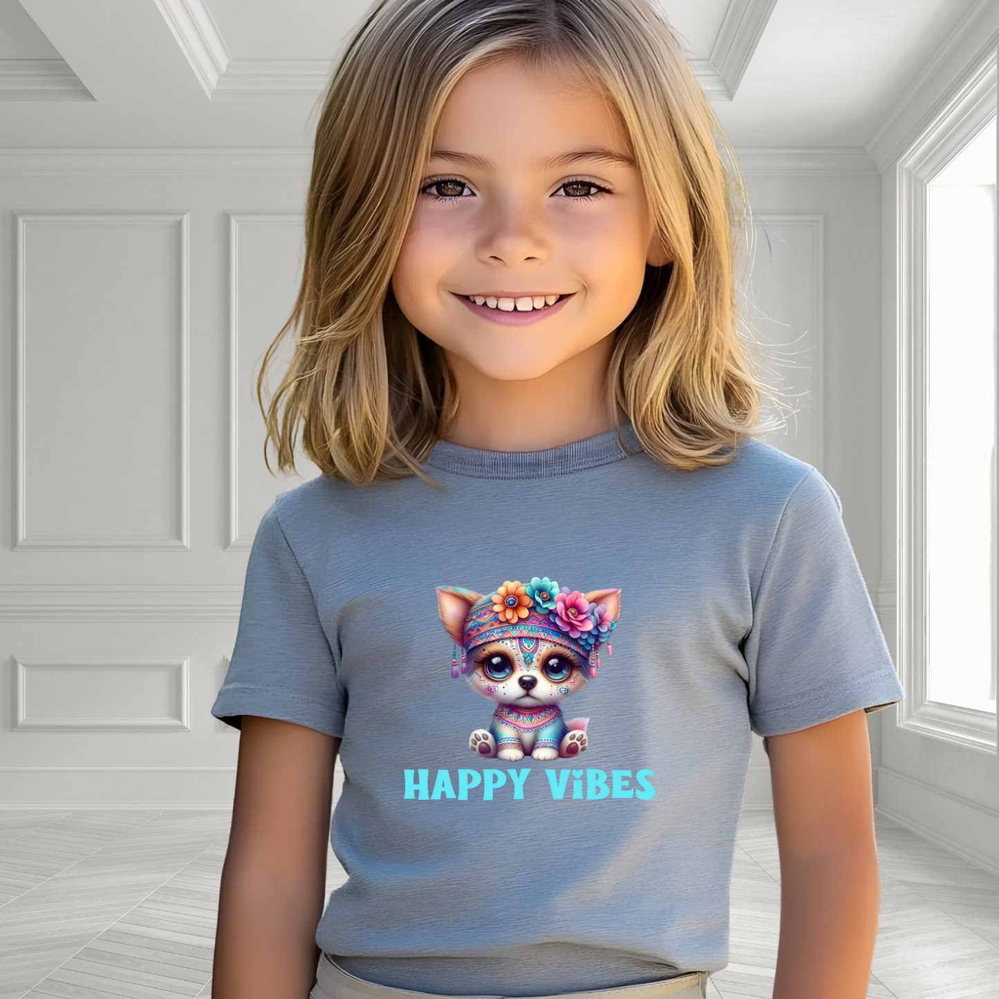 Happy Vibes Kid's T-Shirt