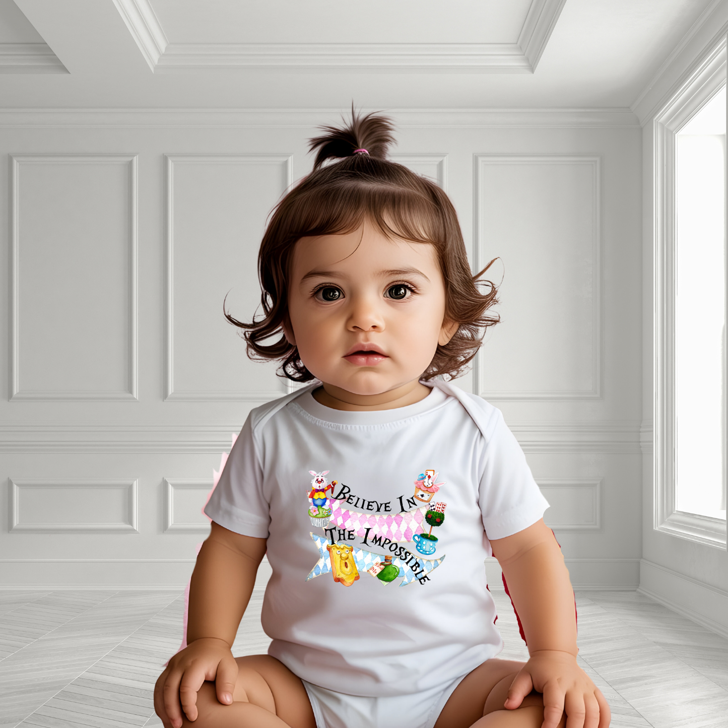Believe In The Impossible Infant Short Sleeve Onesie