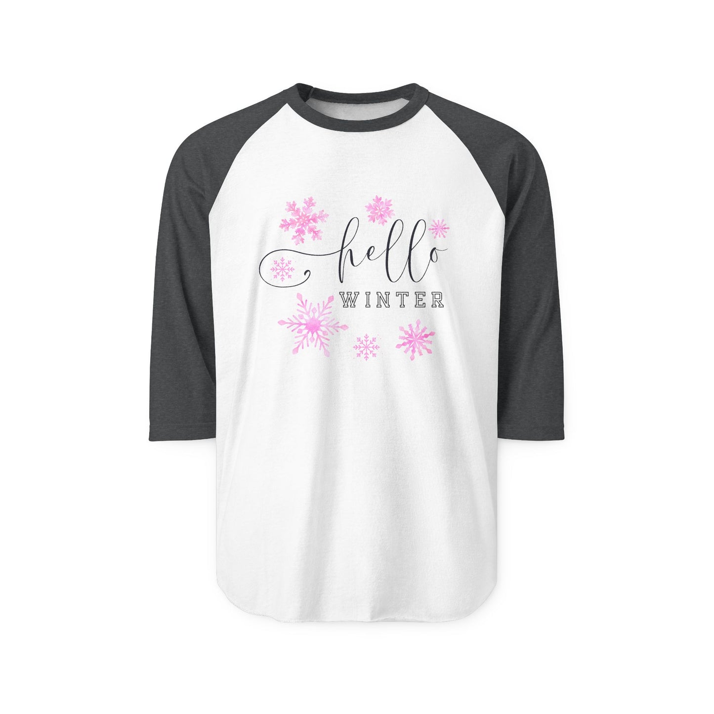 Hello Winter Baseball Tee