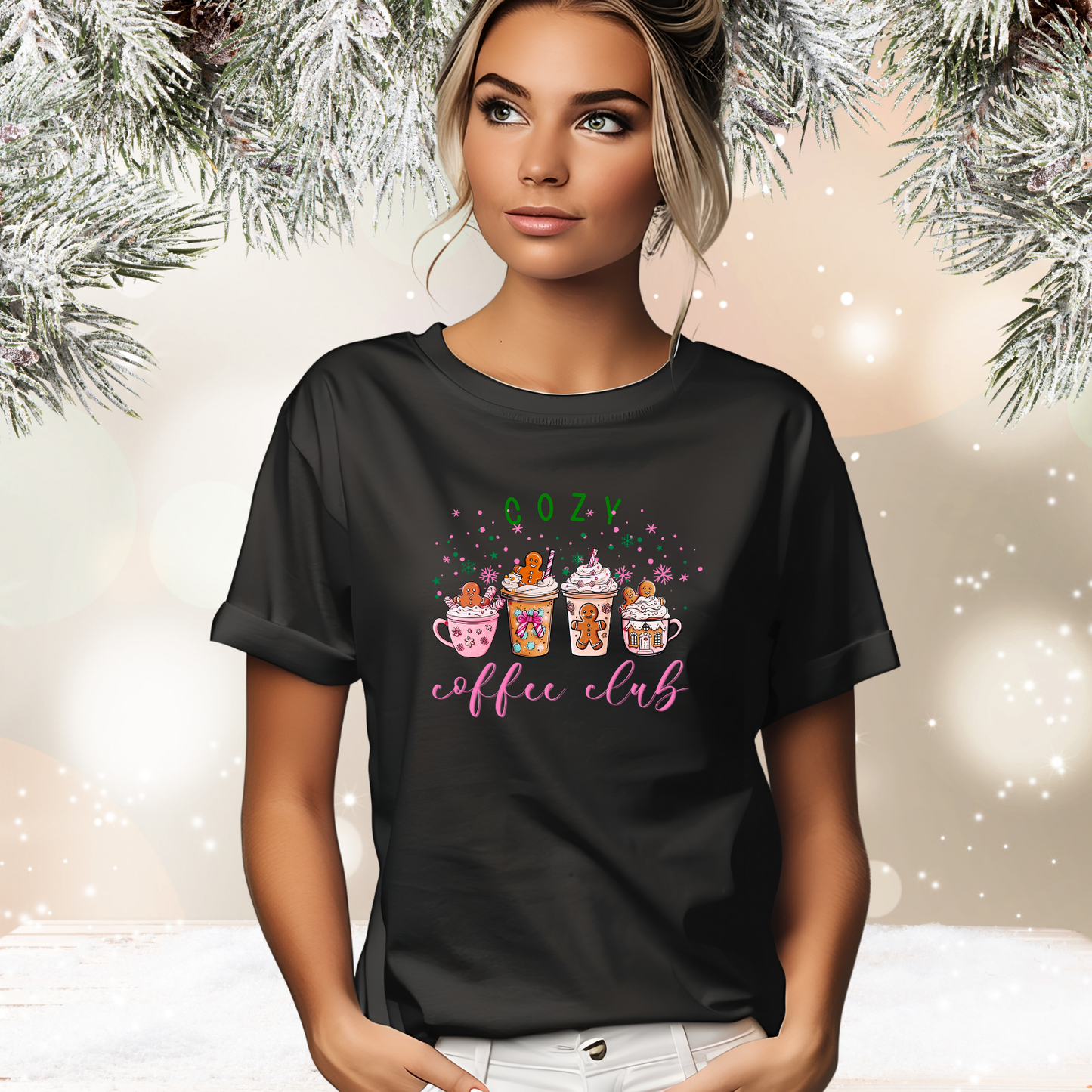 Cozy Coffee Club T-Shirt
