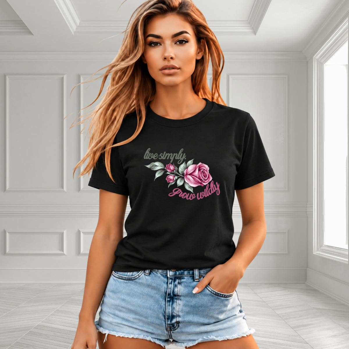 Live Simply, Grow Wildly T-Shirt
