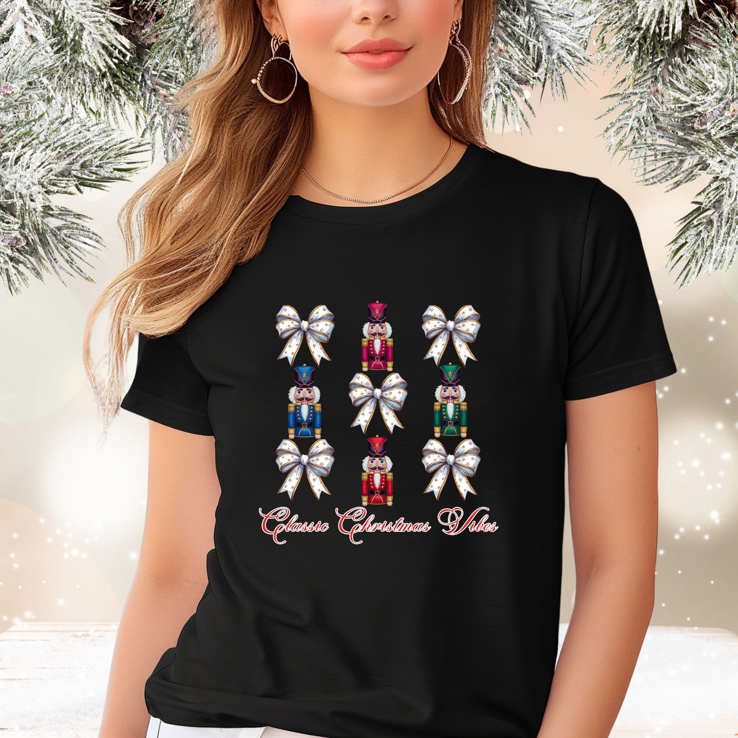 Classic Christmas Vibes T-Shirt