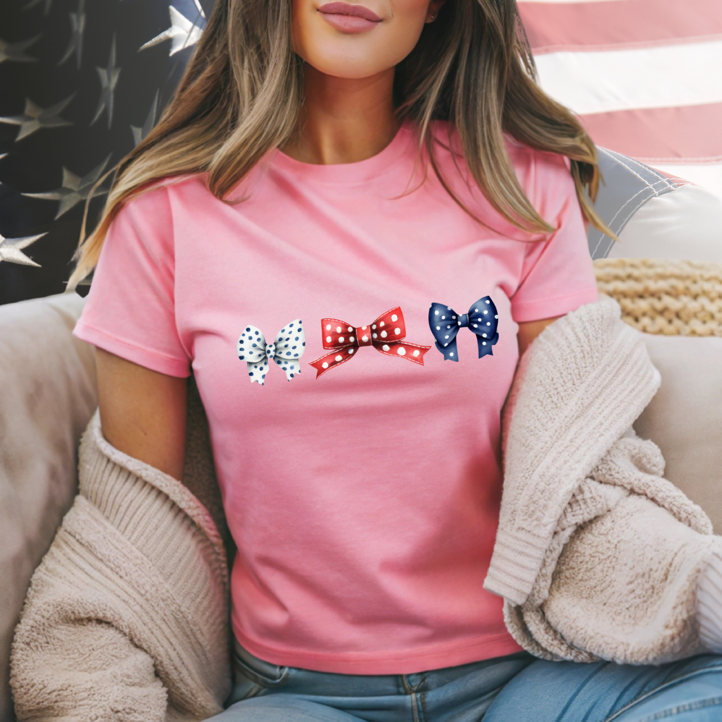 Patriotic Bows T-Shirt