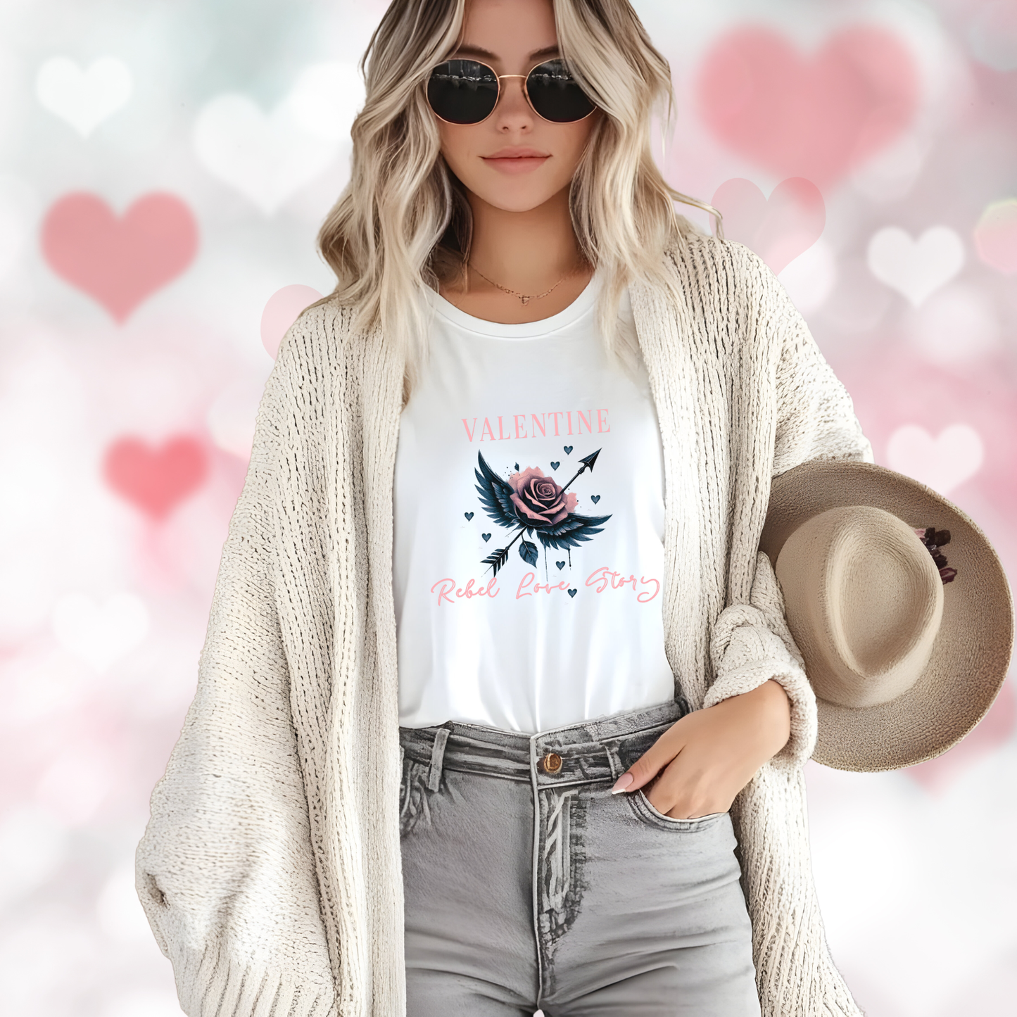 Valentine Rebel Love T-Shirt