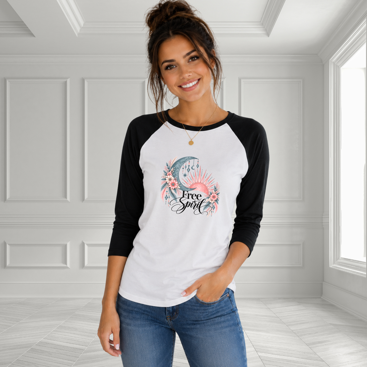 Free Spirit Baseball Tee