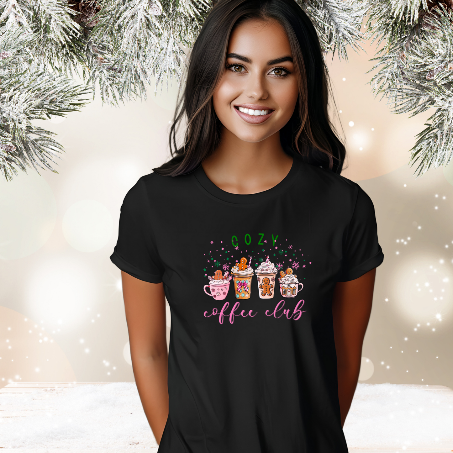 Cozy Coffee Club T-Shirt