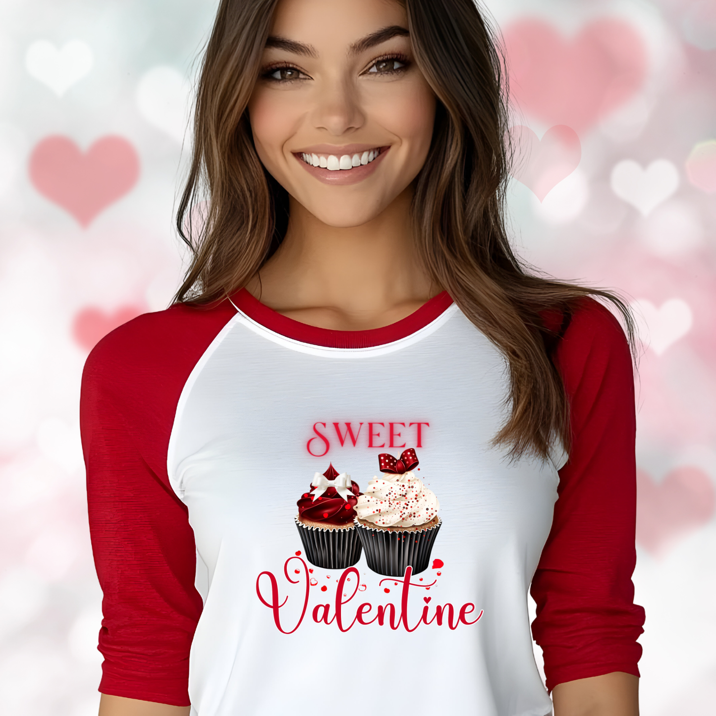 Sweet Valentine Baseball Tee