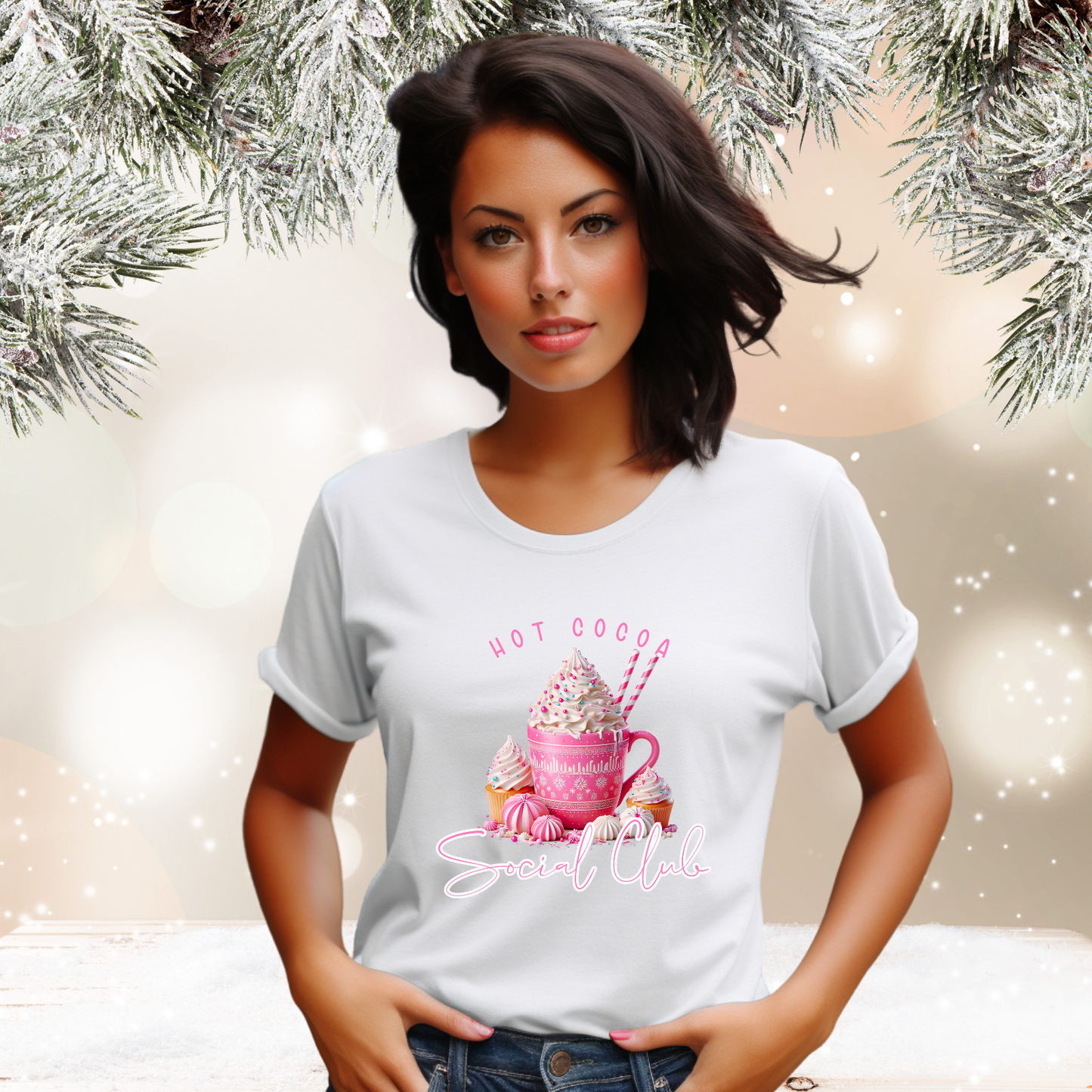 Hot Cocoa Social Club T‑Shirt