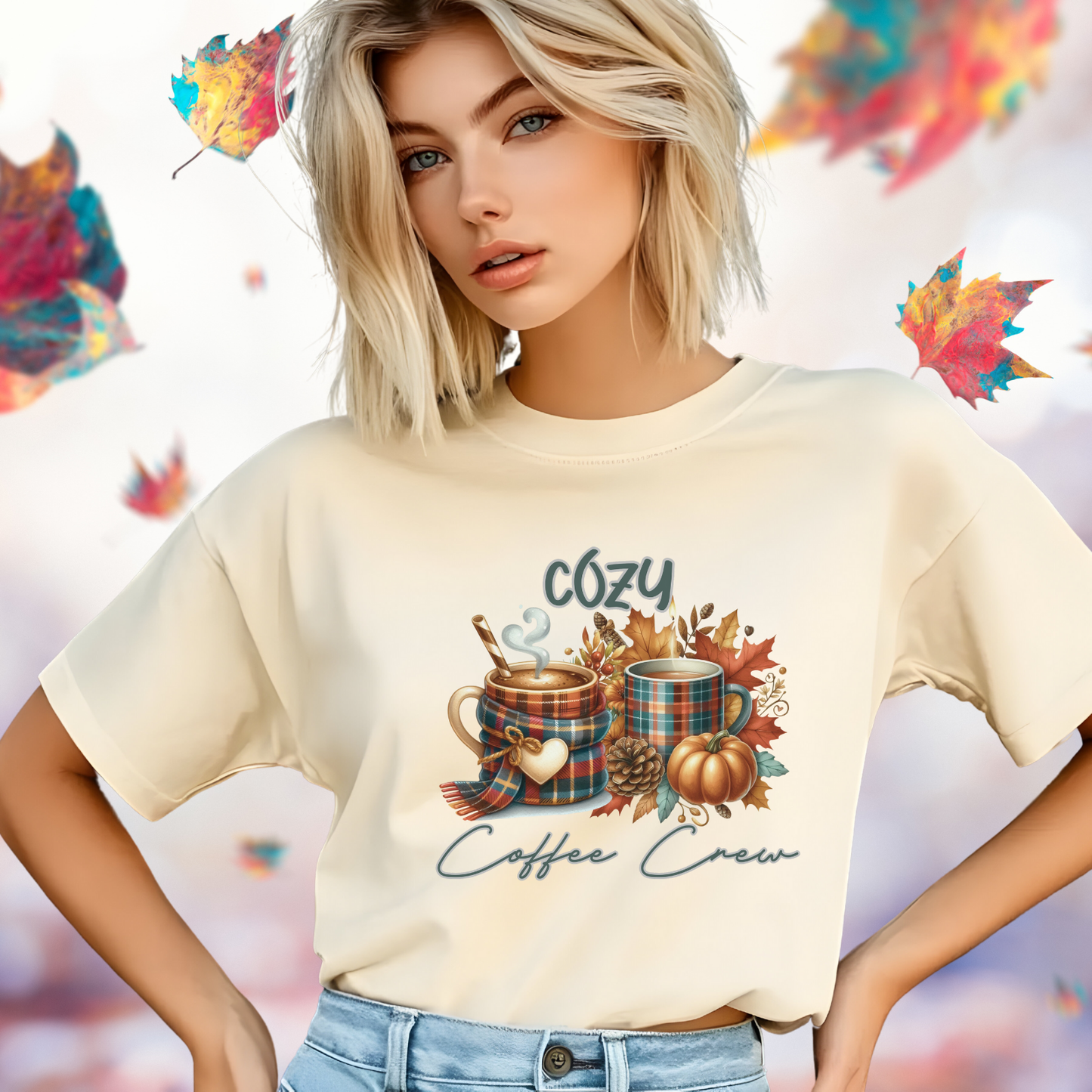 Cozy Coffee Crew T-Shirt