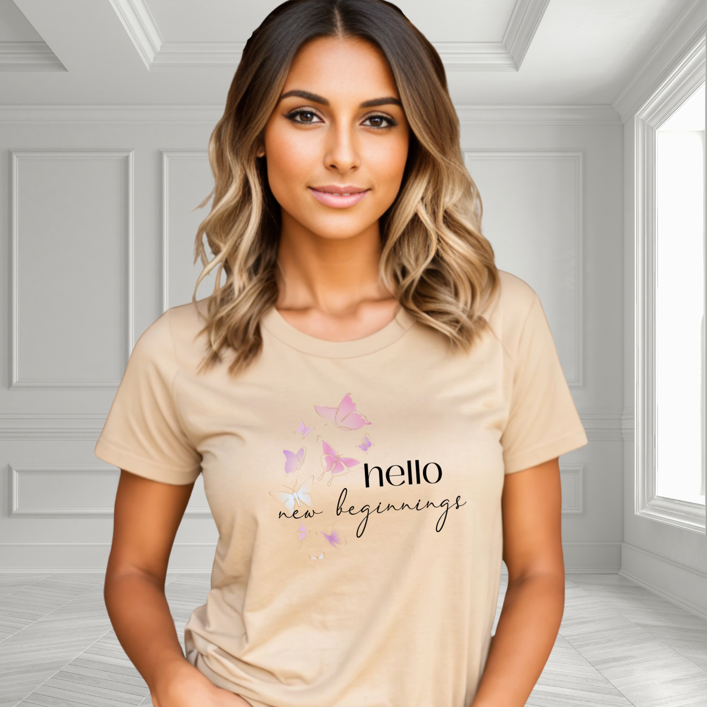 Hello New Beginnings T-Shirt