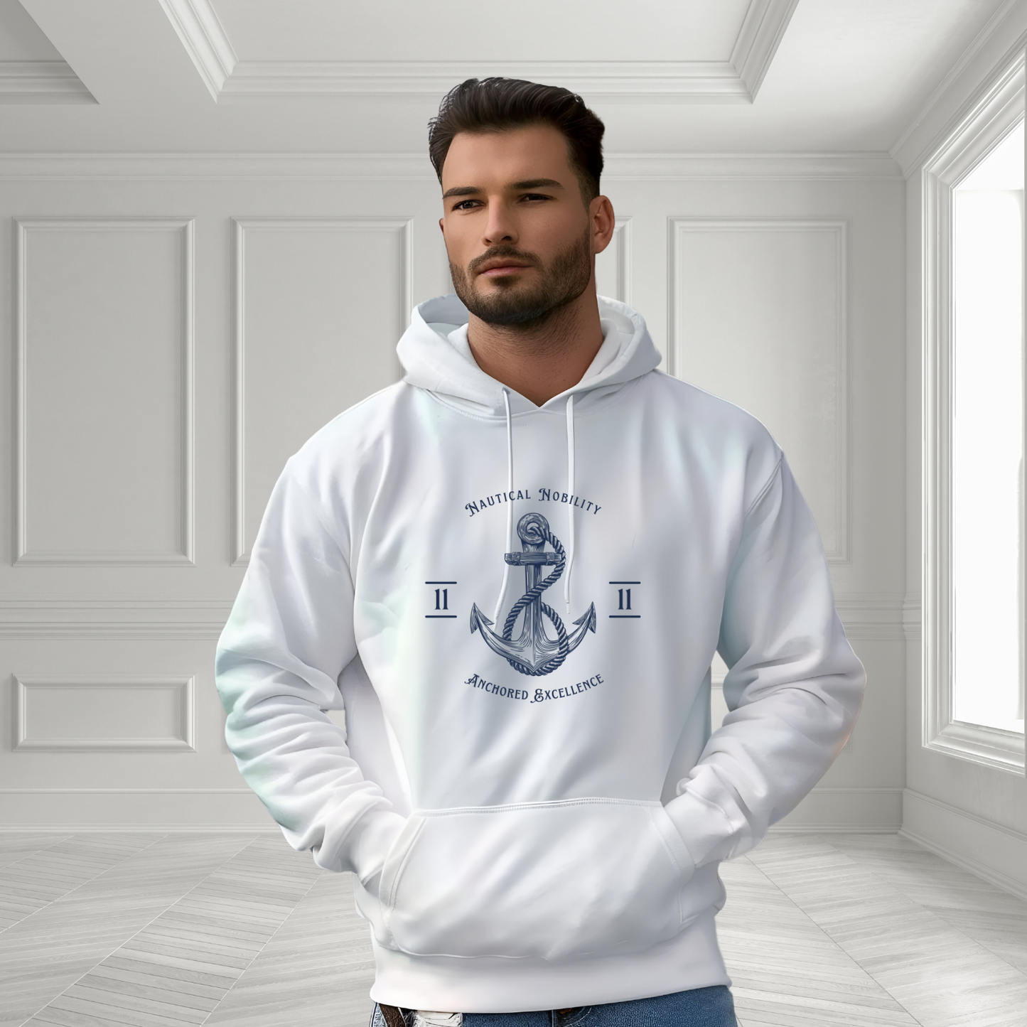 Nautical Nobility Pullover Hoodie