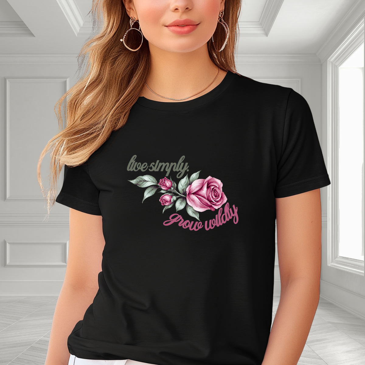 Live Simply, Grow Wildly T-Shirt