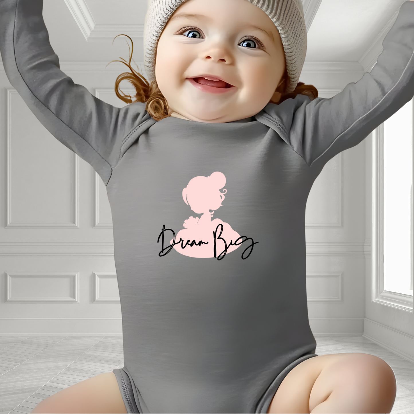 Dream Big Infant Long Sleeve Onesie
