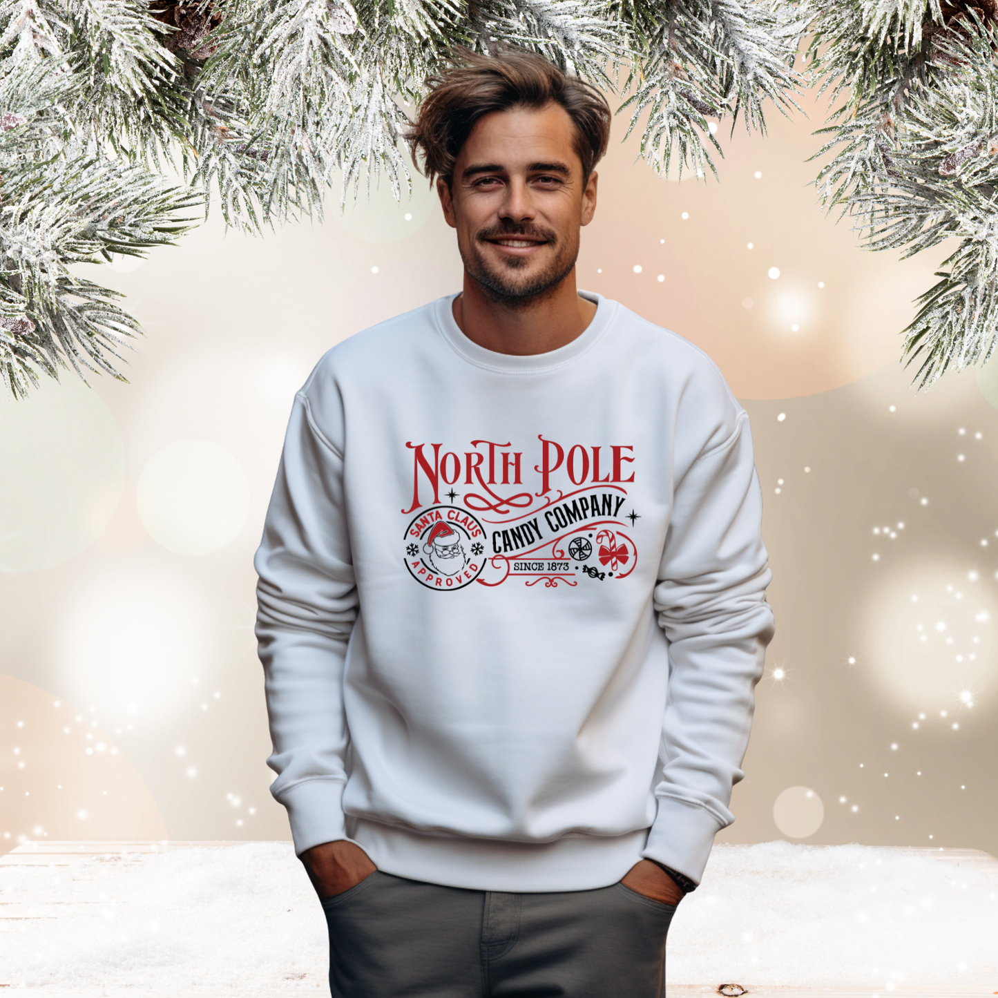 North Pole Candy Company Crewneck Sweatshirt
