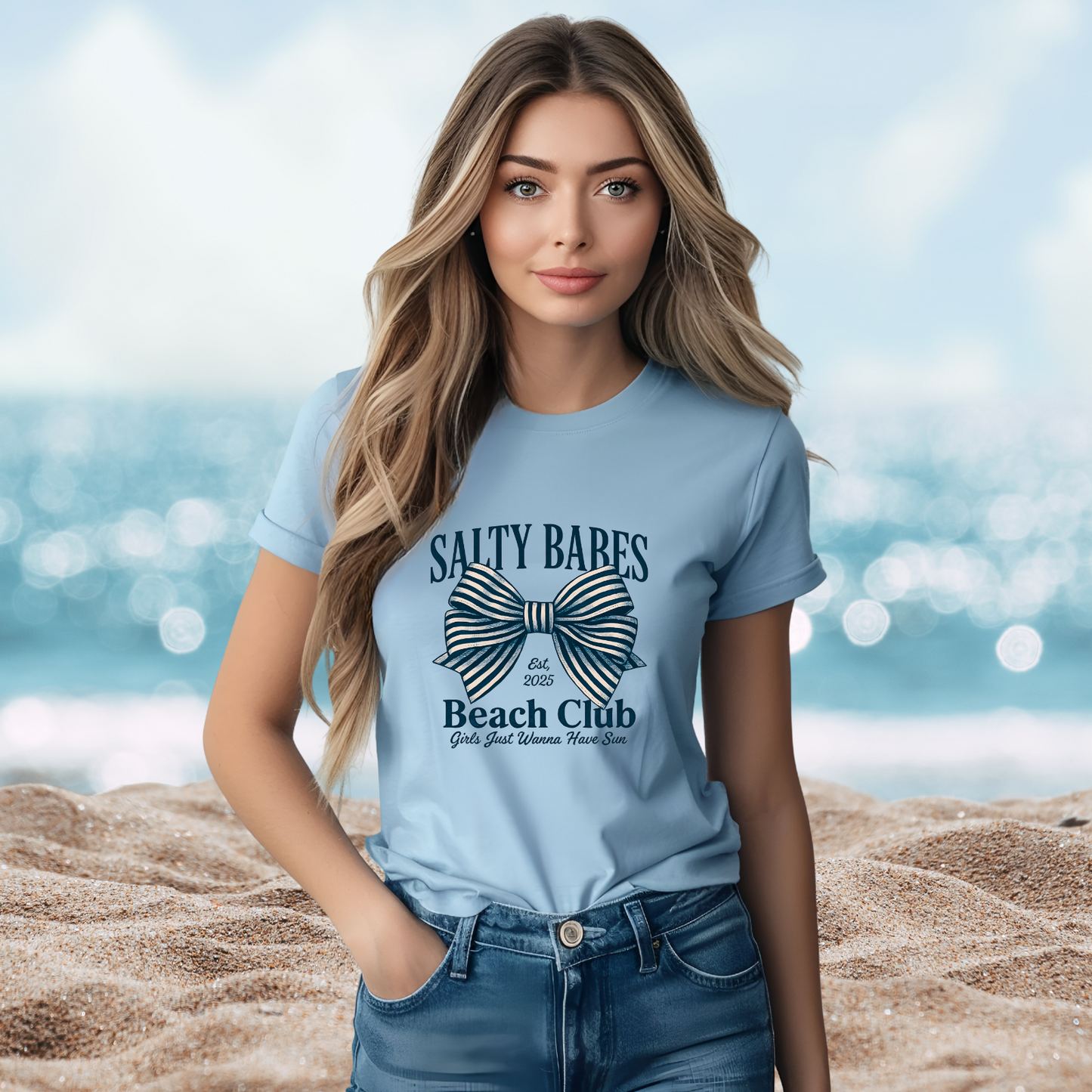Salty Babes Beach Club T-Shirt