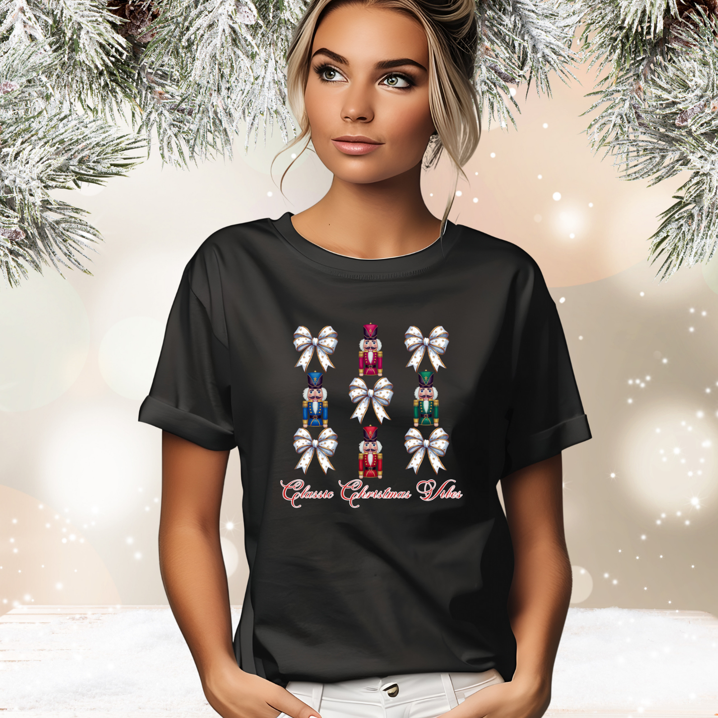 Classic Christmas Vibes T-Shirt
