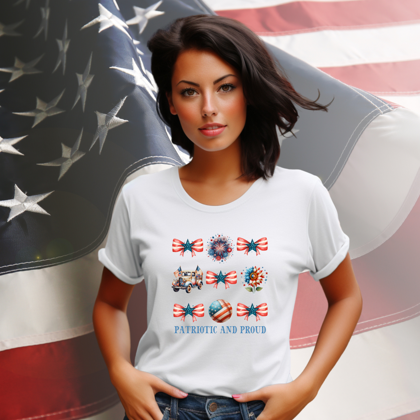 Patriotic And Proud T-Shirt