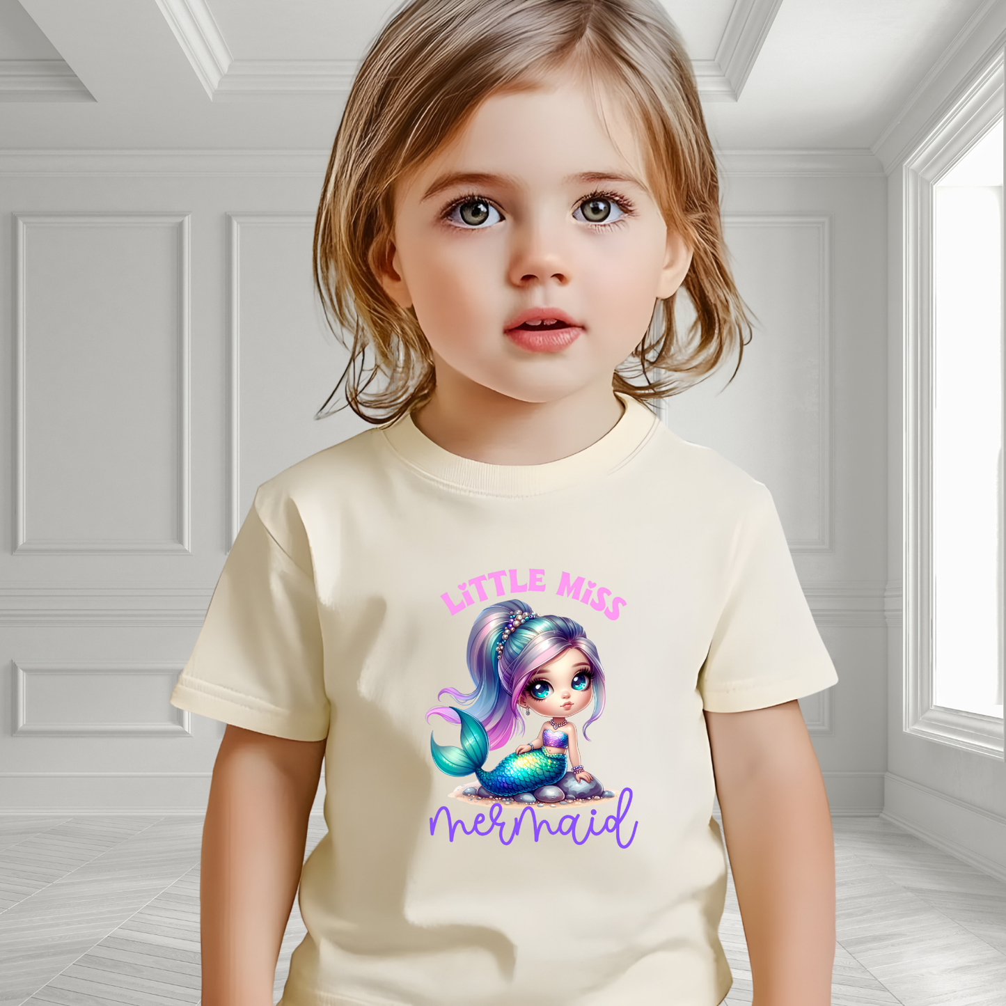 Little Miss Mermaid Kid's T-Shirt
