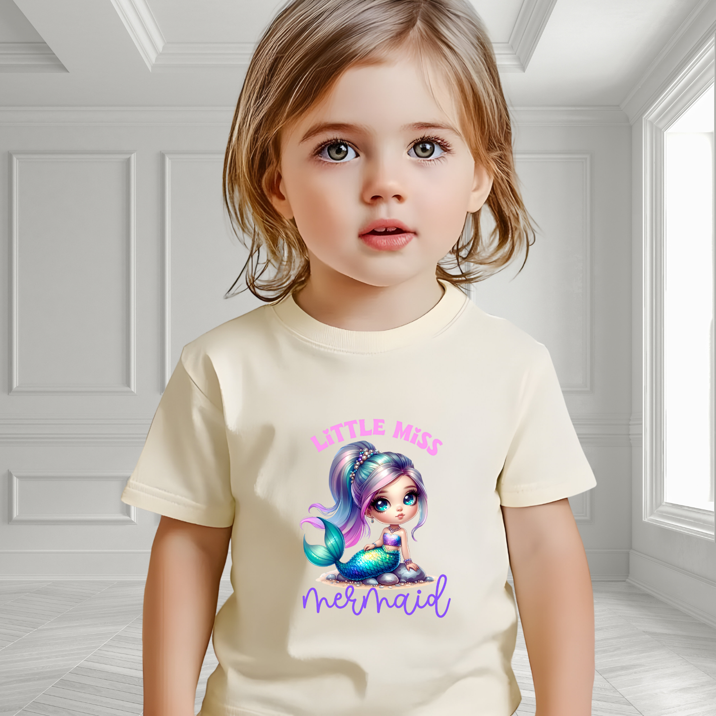 Little Miss Mermaid Toddler T-Shirt