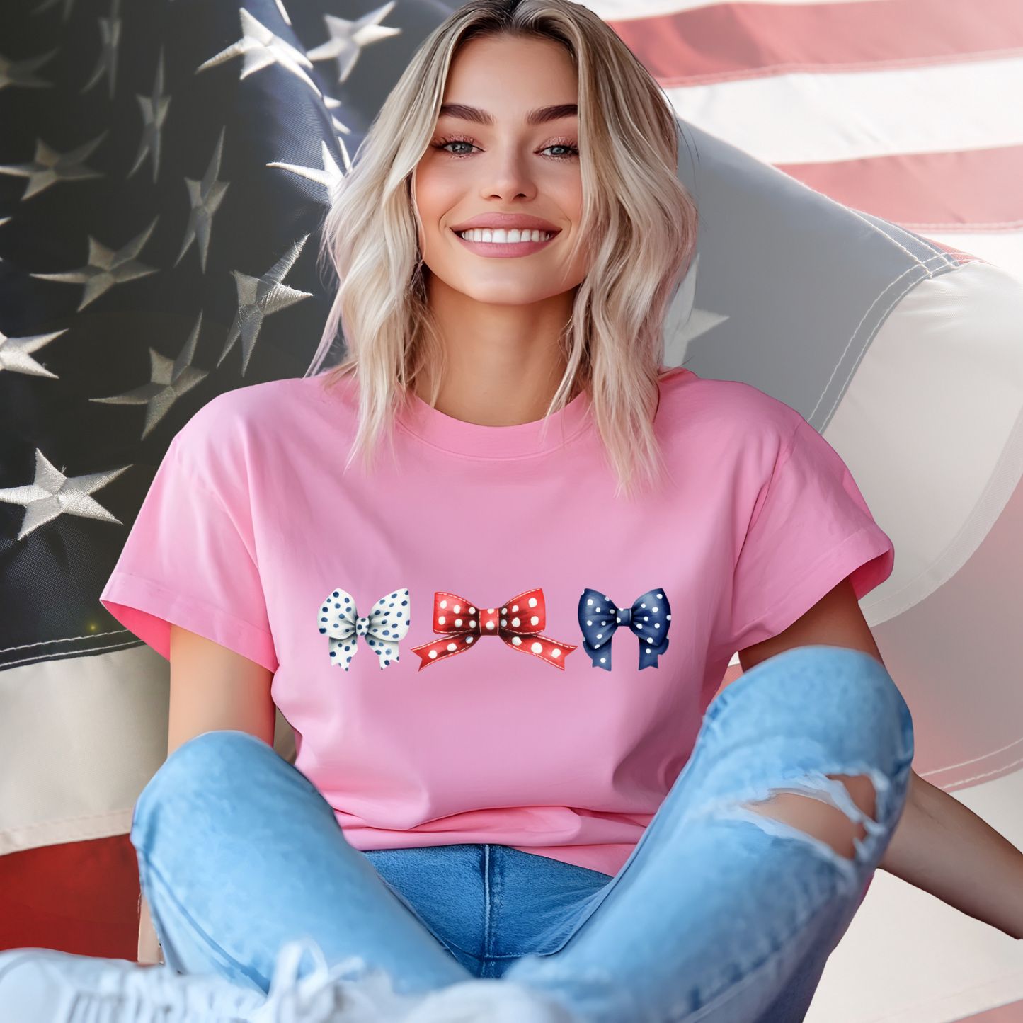 Patriotic Bows T-Shirt