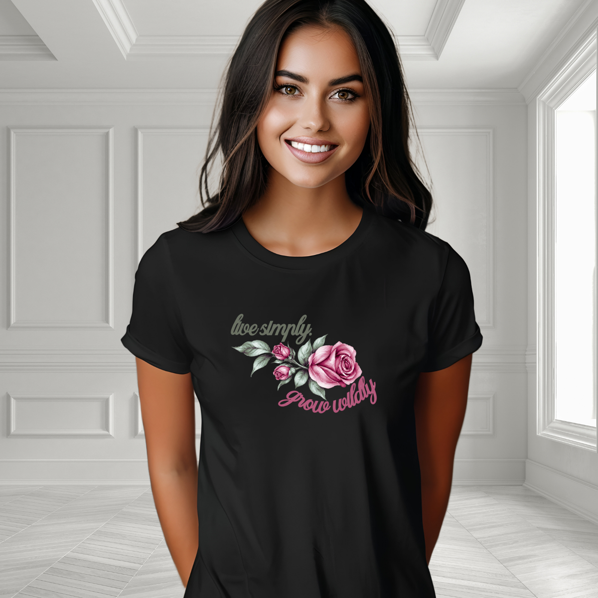 Live Simply, Grow Wildly T-Shirt